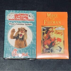 Vintage Chick-fil-A Kids Meal Cassette Tapes‎ Between the Lions and Mose